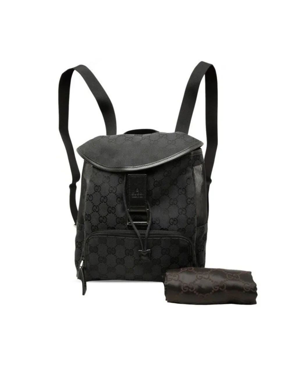 Gucci GG Canvas Backpack 019 Black